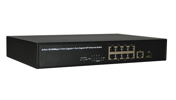 <b>恒茂高科FULLRIVER 8口百兆 + 1口千兆+1个千兆SFP以太</b>