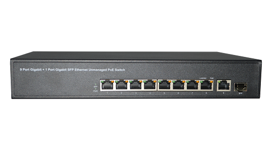 恒茂高科 FULLRIVER 9口千兆+1口千兆SFP以太网PoE交换