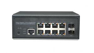 <b>恒茂高科 FULLRIVER 8口千兆+2个千兆SFP口二层管理工</b>