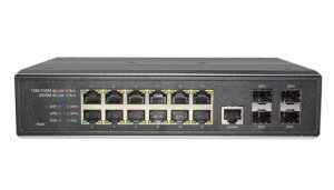 <b>12口千兆+4个千兆SFP口二层管理型工业级交换机</b>