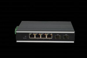 <b>4口千兆+2个千兆SFP口工业级PoE以太网交换机</b>